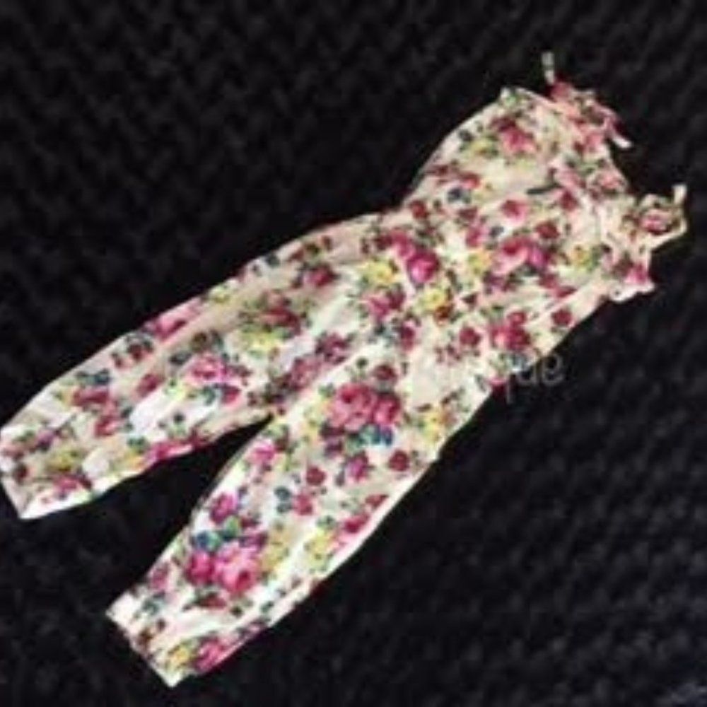 Floral One Piece Romper  1073  Small 2T  NWT Boutique